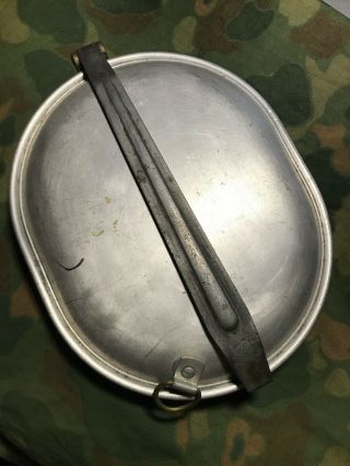 Antique Wwi U.  S.  Army E&jr 1918 Mess Kit Pan A.  E.  F.  Mess Kit Plate Pan