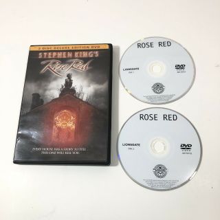 Rose Red (dvd,  2002,  Deluxe Edition Box Set) Rare Horror Stephen King Tv Series