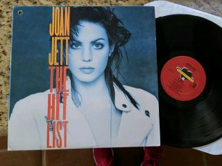 Joan Jett The Hit List Near Cbs Lp Rare 1980 Vinyl