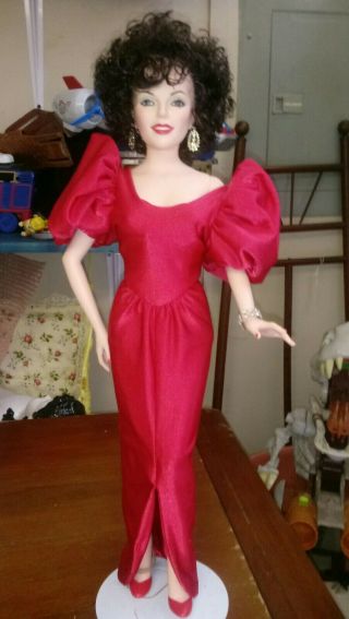 World Doll Alexis Colby Dynasty Joan Collins 1980s 18 " Celebrity Vintage