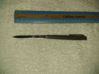Vintage Rare Parker Cutlery Co.  Single 3 " Lock Blade,  Surgical Steel Knife