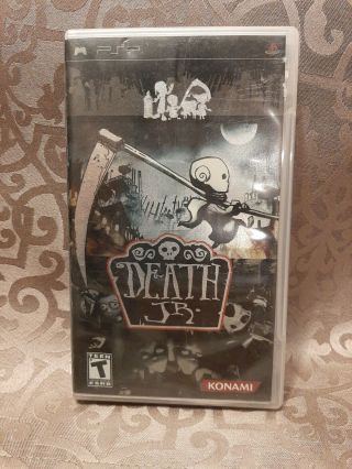 Death Jr.  (limited Edition) (sony Psp,  2005) Complete Rare