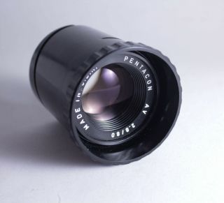 Rare Pentacon 80mm F/2.  8 Projection Lens Bubble Bokeh 4/3 Nex Trioplan Diaplan