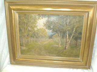 Rare - Early Lydia M.  B.  Hubbard - Listed American Artist (1849 - 1911) - Signed