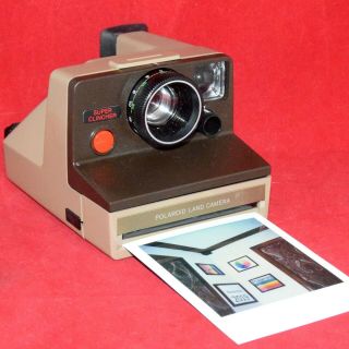 Rare Polaroid Clincher Instant Land Camera Photo Sx - 70 Film