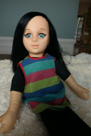 Vintage Mattel Scooba - Doo Doll 60 ' s Cloth Vinyl 3