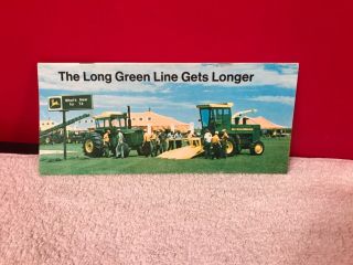 Rare 1971 John Deere Farm Tractors Dealer Advertising Brochure