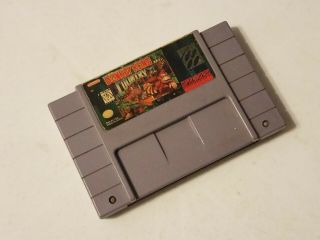Nintendo Snes Donkey Kong Country 1 I Game Cartridge Only Authentic Rare
