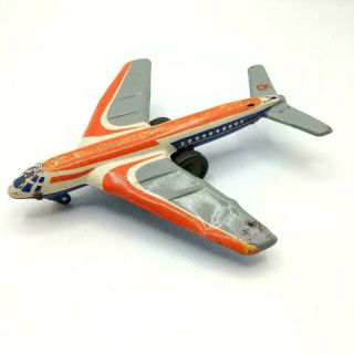 Vintage Ussr Tin Toy Airplane Aircraft Model Rare Collectible Aeroflot Diecast