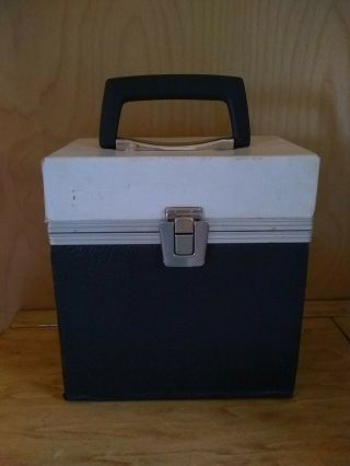 Heavy Duty Vintage 45 Rpm Carrying Case.  Records.  Rare Model