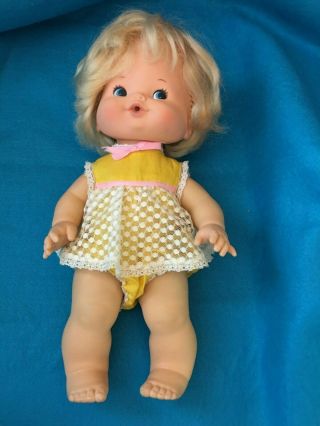 Vintage Mattel 1975 Baby Tender Love With Outfit 13 "