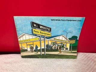 Rare 1974 White Oliver Farm Equipment Dealer Advertising Brochure