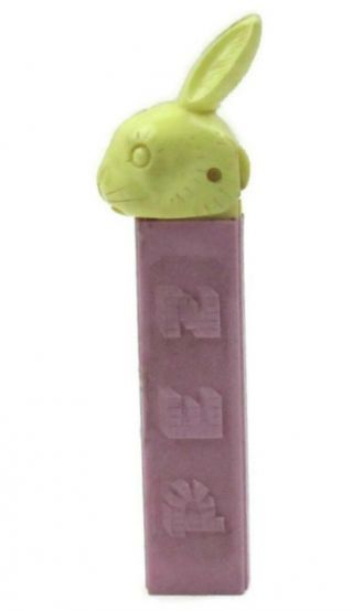 Old Style Bunny Rabbit Pez Candy Dispenser No Feet 1950 