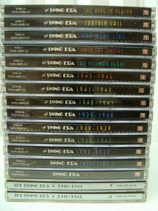 Time Life The Swing Era Complete 30 Cd Set Big Bands W Rare Prototypes Discs A&b