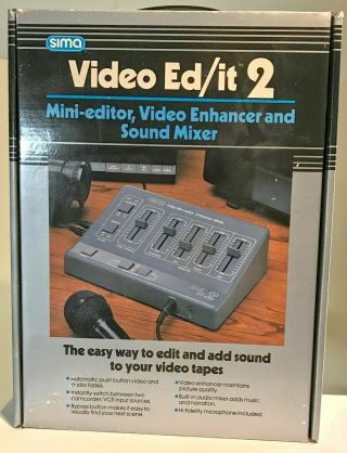 Sima Video Ed/it 2,  Mini - Editor,  Video Enhancer & Sound Mixer Rarely