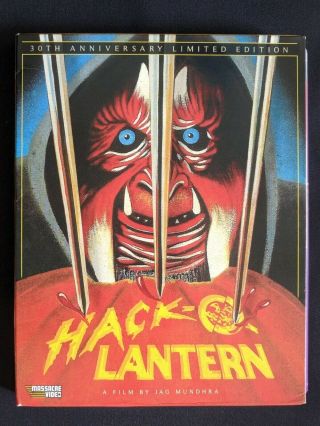 Hack - O - Lantern (blu - Ray) Limited Edition Rare Oop Horror Like