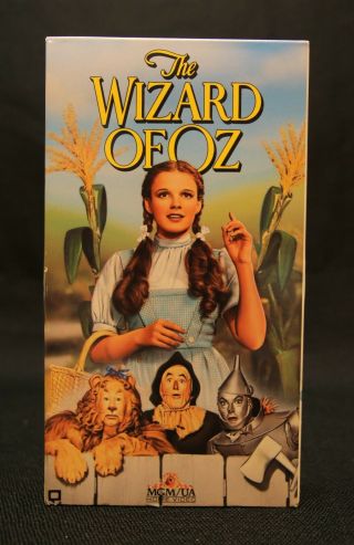 The Wizard Of Oz Vhs " Rare Version ",  1939,  1966