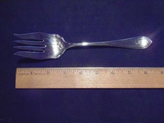 SILVERPLATE Holmes and Edwards XIV Meat Serving Fork Has 