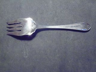 SILVERPLATE Holmes and Edwards XIV Meat Serving Fork Has 