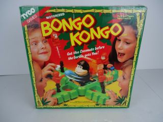 Rare 1989 Bongo Kongo Motorized Game By Tyco - Great