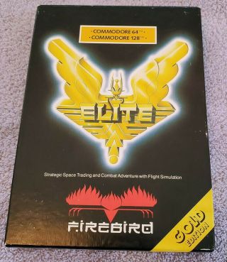 Elite Gold (commodore 64,  1985) Complete,  Rare,  1 Owner