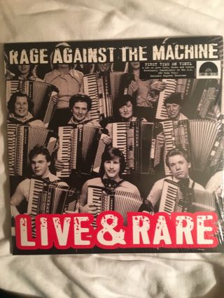 Rage Against The Machine Live And Rare Vinyl Rsd 2lp With Download