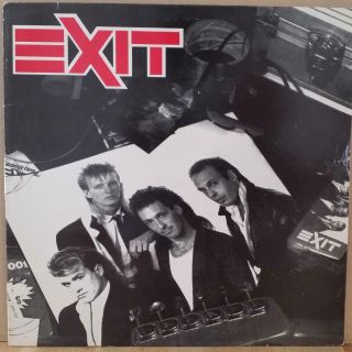 Private 1980s Melodic Aor Rock Pop Lp Exit S/t Way Out Records Rare Hear