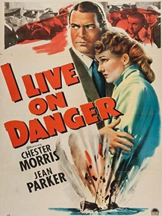 Rare 16mm Theatrical Trailer: I Live On Danger (chester Morris / Jean Parker)