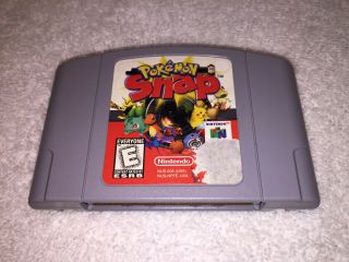 Pokemon Snap Nintendo 64 N64 Oem Video Game Cart Retro Kids Rare