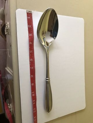 Princess House Barrington Large Serving Spoon Stainless Steel Rare 2545