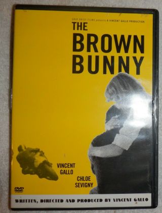 The Brown Bunny (dvd,  2005) Vincent Gallo,  Chloë Sevigny,  Cheryl Tiegs Rare Oop