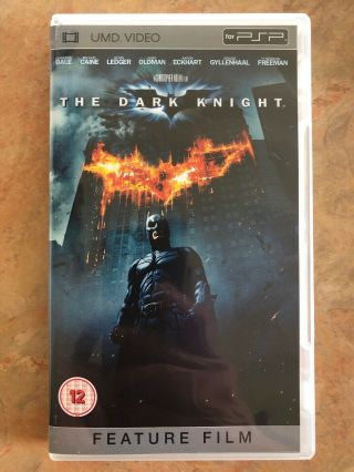 Batman: The Dark Knight (umd Movie For Psp) Rare