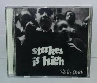De La Soul - Stakes Is High Cd 1996 Tommy Boy Records Rare Out Of Print
