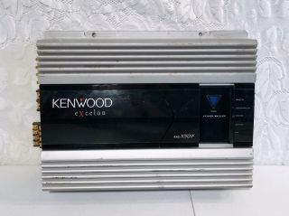 Kenwood Excelon Kac - X501f Car Audio Stereo Amplifier 4 Channel Rare