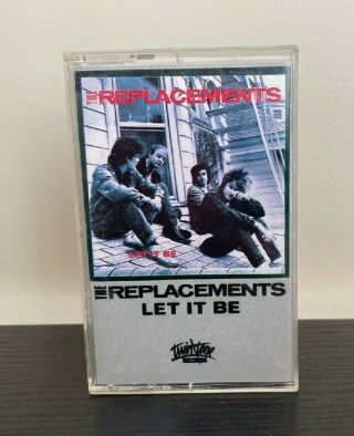 The Replacements Let It Be Cassette Tape Rare 1986 Twin Tone Indie Rock Vintage