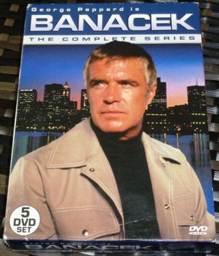Banacek The Complete Series (1st And 2nd Season) Rare Region 1 Usa 5 Dvd Box Set