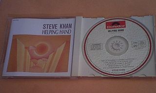 Steve Khan Helping Hand - Japan Cd J33j 20196 Oop Fusion Jazz Guitar Rare Tracks