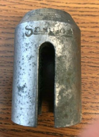 Very Old 1920s Vintage Snap - On A - 16 Wing Nut Socket 1/2 Drive - Very Rare - Vguc