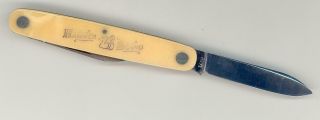 Antique York Knife Co Hammer Brand Lee - Kountze Hardware Pocket Knife