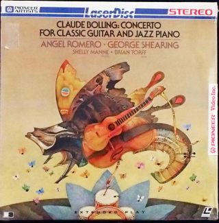 Very Rare/laser Disc & Lp / Claude Bolling: Concerto For Guitar And Jazz Piano