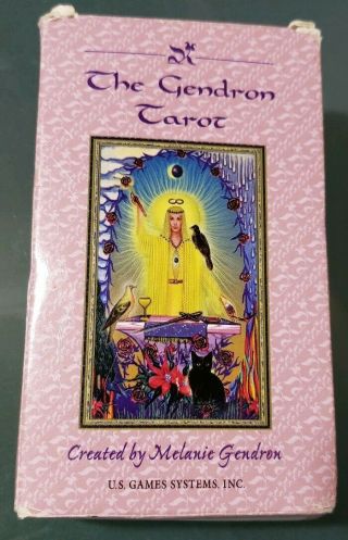 The Gendron Tarot 1997 Rare 1st Edition Pink