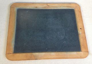 VG 1800s Antique Child ' s 2 - Sided Slate School Chalkboard Primitive West Virginia 3