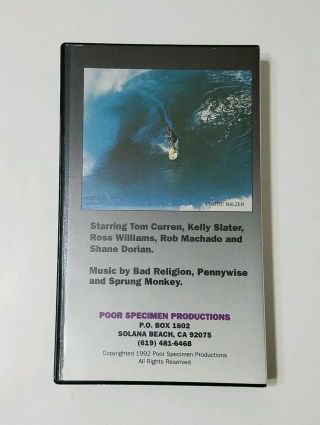 Taylor Steele: Momentum VHS Surfing (1992) - - VERY GOOD RARE 2