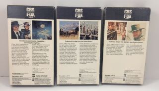 Clint Eastwood VHS Movies Rare CBS FOX VHS Videocassette Videotape 2