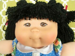 Mattel 1995 Cabbage Patch Kids Asian Girl Doll Cpk With 2 Outfits Clothes Shoes