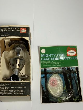 Mighty - Lite 5400 Propane Lantern (vintage) Century Tool Primus - U.  S.  A.