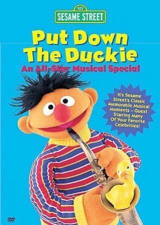 Sesame Street - Put Down The Duckie (dvd,  2003) Very Rare And Hard To Find