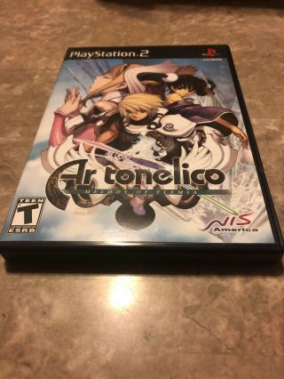 Ar Tonelico: Melody Of Elemia Sony Playstation 2 Rare Ps2 Complete