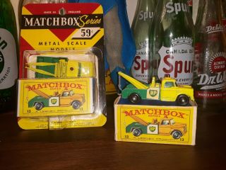 Lesney Matchbox Dodge Wreck Truck In Fred Bronner Blister Pack Rare To Find