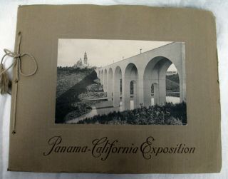 Antique Souvenir Program,  Panama - California Exposition,  San Diego,  Ca 1915 - 1916